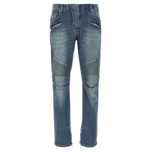 Balmain Men's Biker Jeans